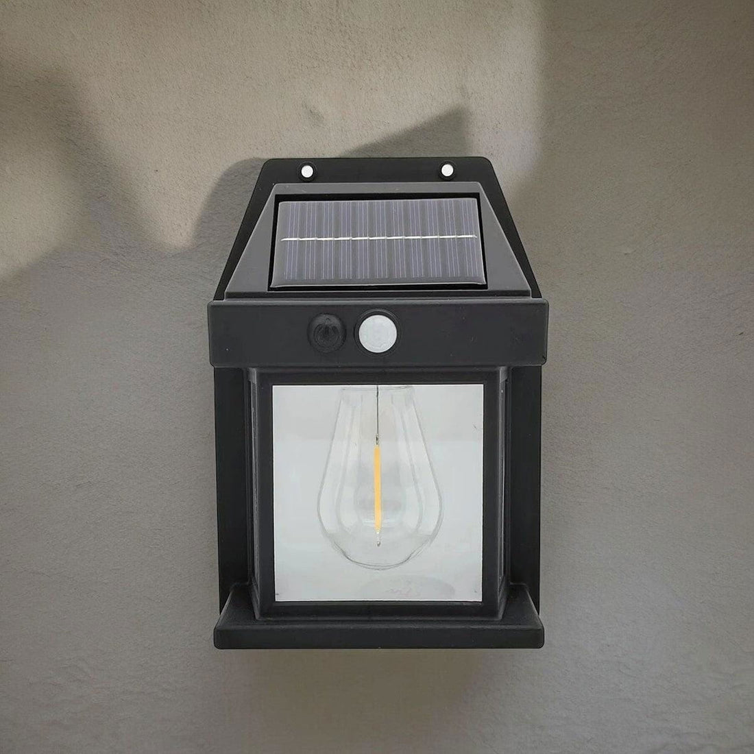 888 Solar Tungsten Filament Lamp - Outdoor Intelligent Induction Wall Lamp for Courtyard, Garden, Villa Lighting, and Night Light