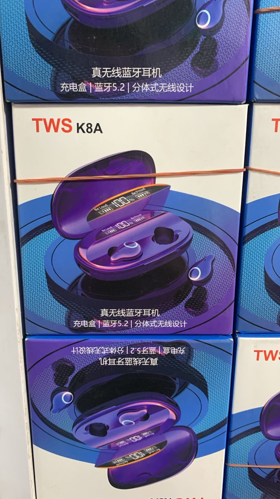 TWS K8/K8A True Wireless Stereo Earbuds: Mini Bluetooth 5.2/5.3 Headset for Sport and Daily Use. Featuring HD Sound Quality, Ergonomic Design
