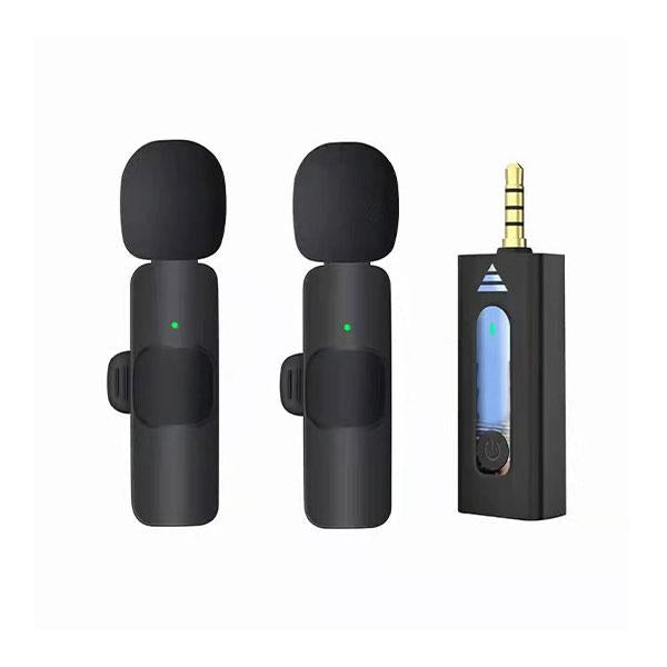 K35 Wireless Single Microphone – High-Quality 2.4GHz Lapel Mic Set with 3.5mm Receiver for Mobile Phones, Cameras, Speakers & Vlogging