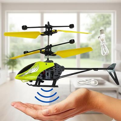 Hand Sensor Helicopter Toy for Kids 1-12 Years