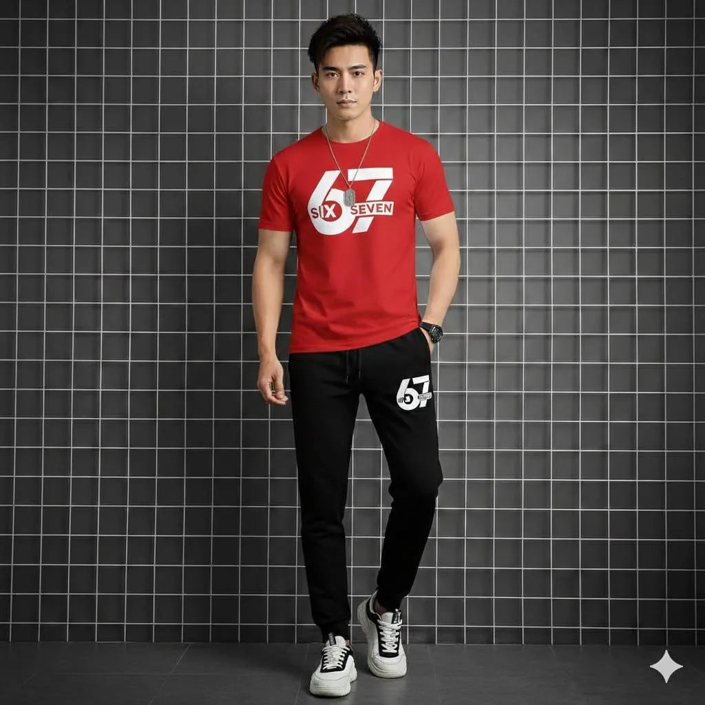 Men Printed Track Suit 2Pcs S to XL