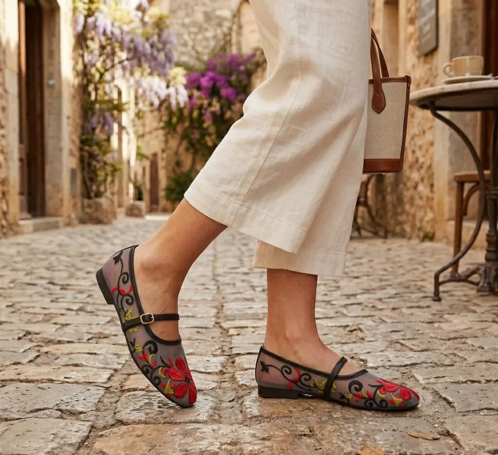 Women's Cork Fancy Pumps