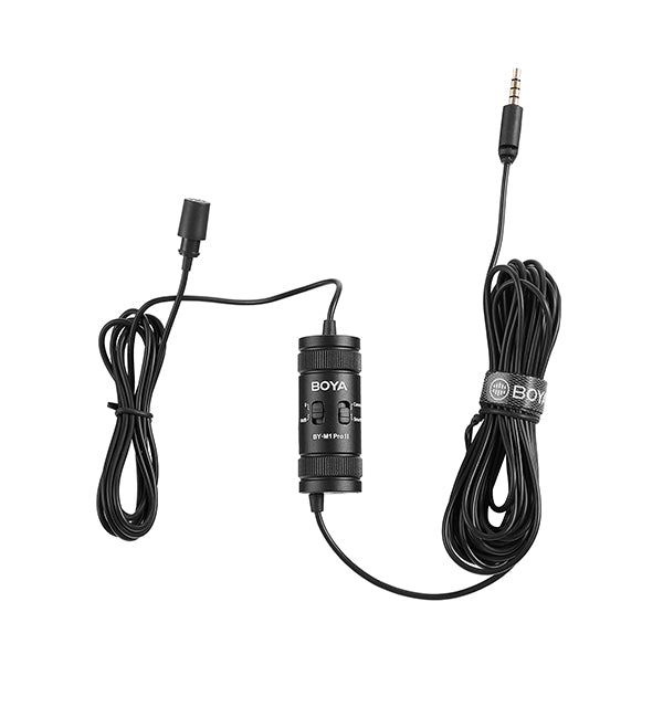Boya BY-M1 Pro Ⅱ Universal Lavalier Microphone with 3 year warranty