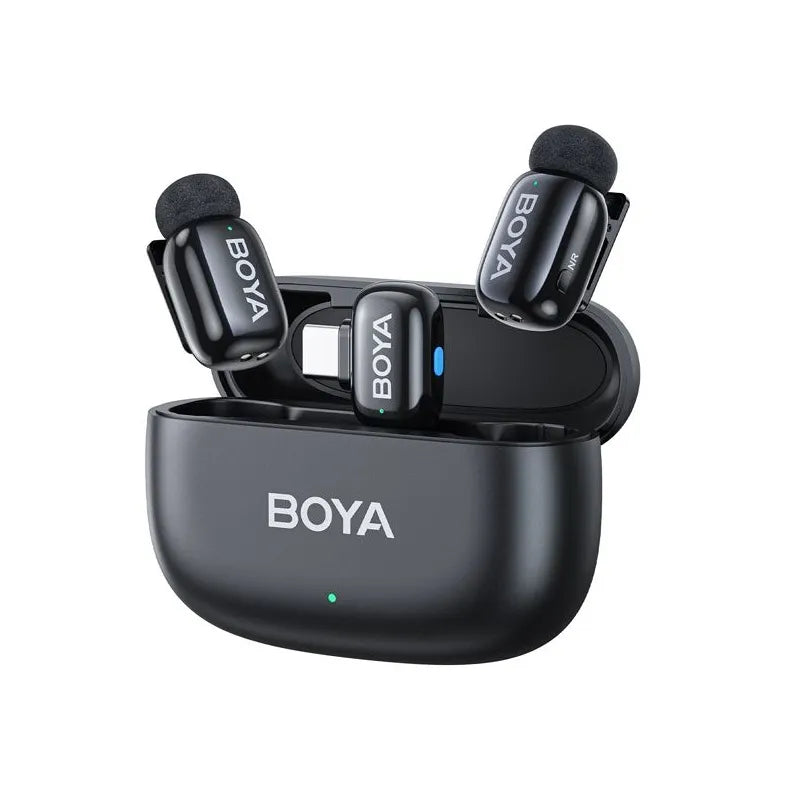 BOYA Mini 14 For Android Type C Dual Wireless Microphone With Charging Case With 3 Year Warranty