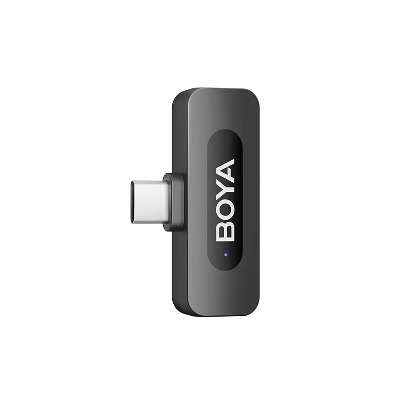 BOYA BY-V3 Combo 2.4 GHz Dual-Channel Wireless Microphone with Charging Case For (Android Type C & I Phone Lighting) With 3 Year Warranty